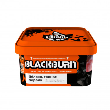 BlackBurn 200g - Яблоко, гранат, персик