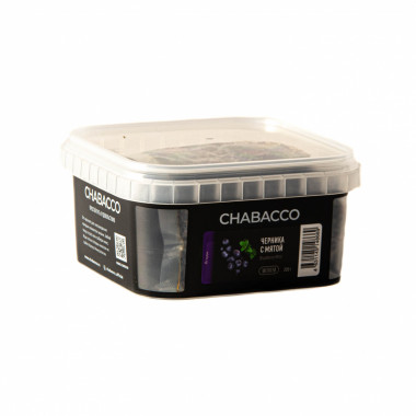 CHABACCO Medium 200г - Blueberry Mint (Черника-мята)