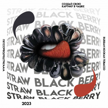 Palitra (200g) Straw Black Berry
